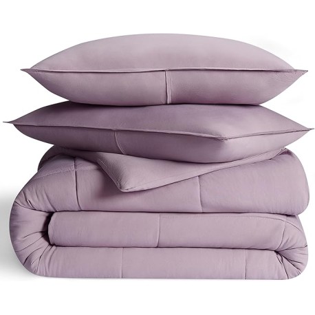 UGG 32559 Leonora King-California King - Juego de edredón de 3 Piezas Suave y Lujoso y Dos Fundas de Almohada, cómodo, Reversib