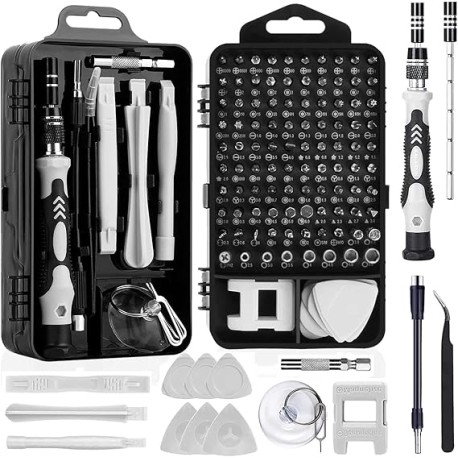 KAMYSEN Destornilladores de Precisión Set de Precisión 115 en 1,Juego de Destornilladores,Herramientas de Reparación para Smart