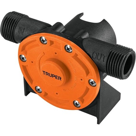 Truper BOT-1, Bomba autocebante para uso con taladro compatible con los broqueros comunes