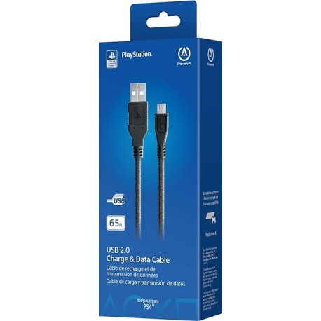 PowerA Cable Cargador USB para PlayStation 4 - Standard Edition