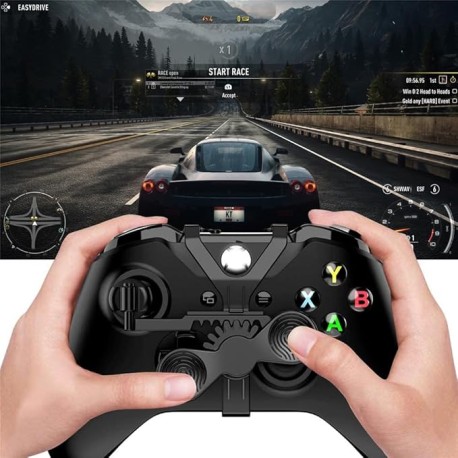 BeisDirect Mini Steering Wheel for Xbox One and Xbox One S Game Controller Auxiliary Replacement Accessories