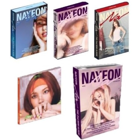 (TWICE) NAYEON 2º mini álbum NA Juego completo (5 piezas en total) +envío DHL
