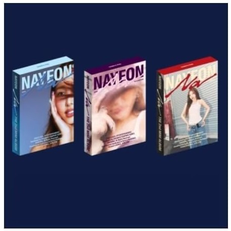 (TWICE) NAYEON - 2º mini álbum NA (Standard A+B+C Ver Set)+envío DHL