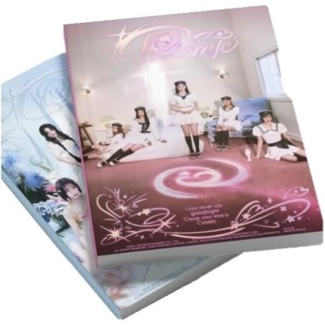 Juego de fotolibros COSMIC de terciopelo rojo (Midnight Ver+ Hotel Ver)+seguimiento y fotos oficiales