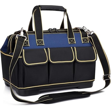COOSEON Bolsa Herramientas Almacenamiento Compacta para Hombre Bolsa Herramientas con Base de Goma a Prueba de Agua Organizador