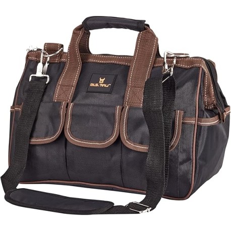 COOSEON Bolsa para Herramientas Almacenamiento Compacta para Hombre Bolsa de Herramientas con Base de Goma a Prueba de Agua Org
