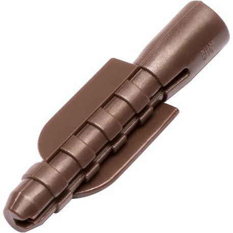 Fiero TAQ-5/16PA, Bolsa con 20 taquetes de plástico 5/16" de acero con recubrimiento galvanizado