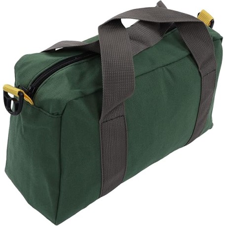 Bolsa de Herramientas, Resistente a la Abrasión, Alta Capacidad de Carga, Bolsa de Herramientas de Boca Ancha de Lona, ​​agarre