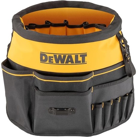 DEWALT - Organizador de herramientas, 37 bolsillos y bucles para almacenamiento de herramientas, incluye un bolsillo resistente