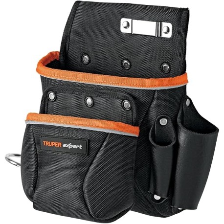 Truper Expert POHE-6NX Porta herramientas de poliéster 6 compartimentos lavable