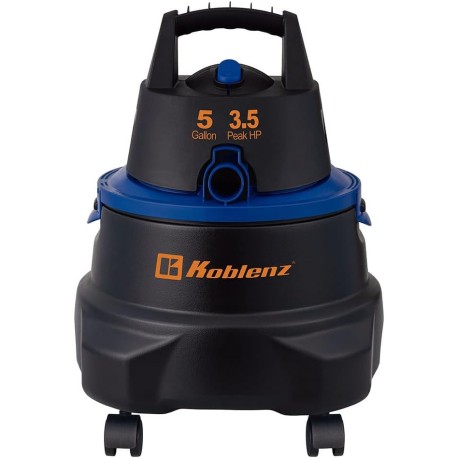 Koblenz WD-5 MA - Aspiradora Seco Mojado 3 en 1 con Sistema de Expulsión de Aire, Cable eléctrico y Accesorios, Tanque con Capa
