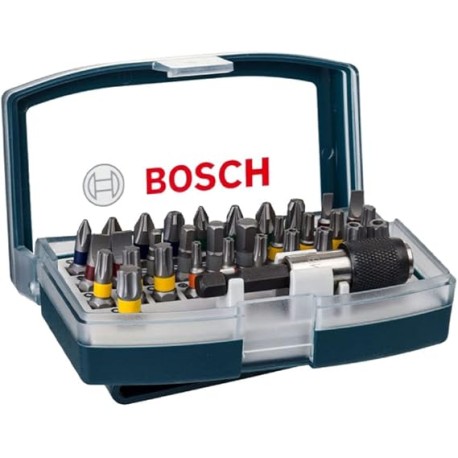 Bosch Set de puntas c/adaptador | 32 pz. BOSCH