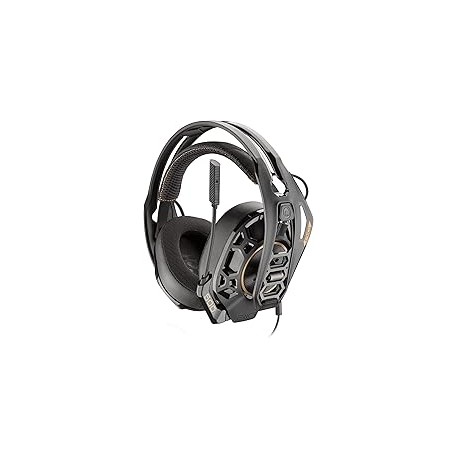 RIG 500 Pro HS Auriculares para Juegos de Playstation de Grado competitivo para PS4, PS5 y Nintendo Switch, Controladores de Al