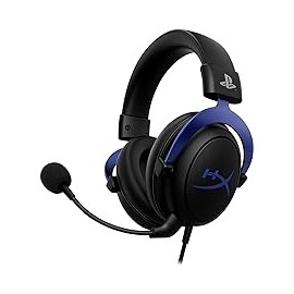 HyperX Cloud - Auriculares para Juegos, Producto Oficial de Playstation, para PS5 y PS4, Comodidad de Espuma viscoelástica, mic