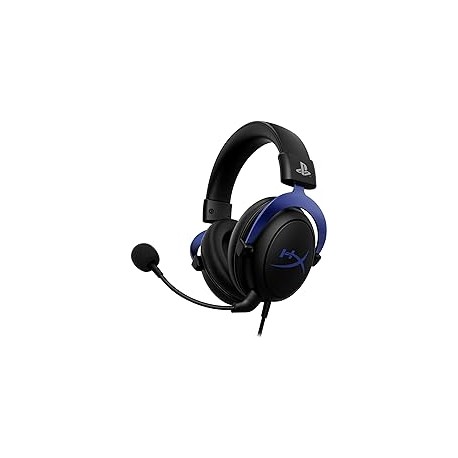 HyperX Cloud - Auriculares para Juegos, Producto Oficial de Playstation, para PS5 y PS4, Comodidad de Espuma viscoelástica, mic