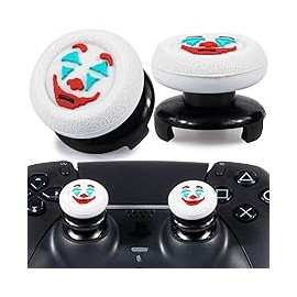 Playrealm FPS Extensor de Palanca de Pulgar y Textura de Goma de Silicona Cubierta de Agarre 2 Juegos para PS5 Dualsenese y PS4