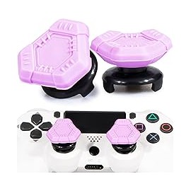 Playrealm FPS Extensor de Palanca de Pulgar y Textura de Goma de Silicona Cubierta de Agarre 2 Juegos para PS5 Dualsenese y PS4