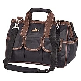 COOSEON Bolsa para Herramientas Almacenamiento Compacta para Hombre Bolsa de Herramientas con Base de Goma a Prueba de Agua Org
